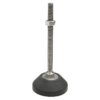 80mm X M12 Levelling Feet  Fixed Foot Stainless Steel (LVR8012150FSS)