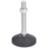 80mm X M16 Ball Jointed Stainless Steel Levelling Feet(LVR8016100SSS)
