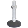 80mm X M20 Levelling Feet  Ball Jointed Mild Steel (LVR8020100S)