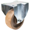 100mm High Temp Polymer Wheel, 200kg Capacity Rigid Castor (R4355)