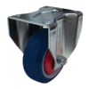 100mm Rebound Rubber Wheel 150kg Capacity Castor (R4605)