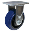 125mm Rebound Rubber Wheel 200kg Capacity Castor (R5371)