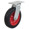 250mm Cushion Rubber 300kg Capacity Castor (S1025)