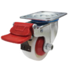 80mm Nylon Wheel 125kg Capacity Castor (S3600B)