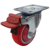 100mm Poly/Nylon Wheel 150kg Capacity Castor (S4602B)