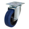 150mm Rebound Rubber Wheel, 225kg Capacity Swivel Castor (S6042)