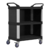 3 Tier 690x430 Service Trolley with Cabinet (STR324)