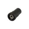 25mm Round M8 Threaded Tube End Mild Steel (TIR25R0M08)