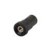25mm Round M8 Threaded Tube End Stainless Steel (TIR25R0M08SS)