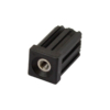 25mm Square M8 Threaded Tube End Stainless Steel (TIR25SQM08SS)