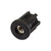 32mm Round M10 Threaded Tube End Mild Steel (TIR32R0M10)