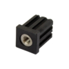 32mm Square M10 Threaded Tube End Stainless Steel (TIR32SQM10SS)