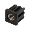 38mm Square M16 Threaded Tube End Stainless Steel (TIR38SQM16SS)