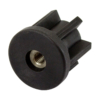 51mm Round M10 Threaded Tube End Stainless Steel (TIR51R0M10SS)