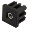 51mm Square M12 Threaded Tube End Mild Steel (TIR51SQM12)