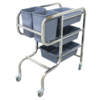 Stainless Steel Cleaning Cart (LTR008)
