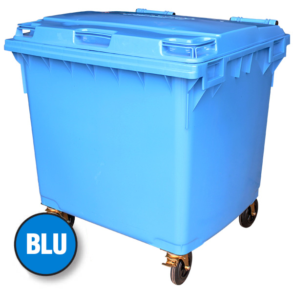 1100l recycling large bin waste plastic