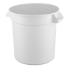 38L Round Food-Grade Bin - Natural (FBR038NAT)