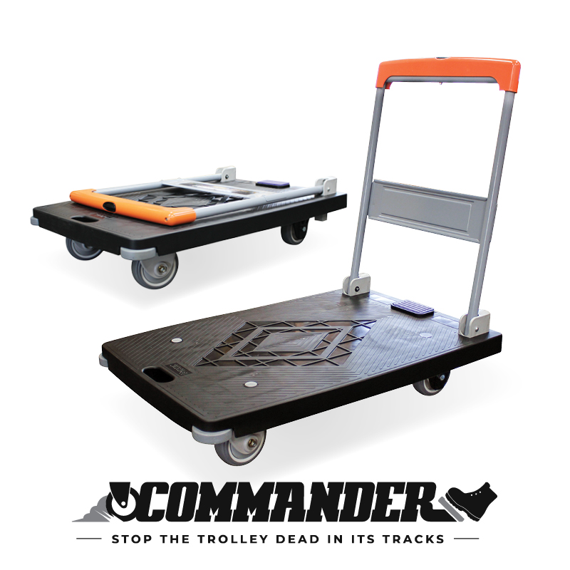 Commander - Safety Brake Platform Trolley Range