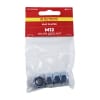 M12 Zinc Plated Nylon Lock Nut - 4 Pack (NUTM12ZNPK4)