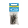 M8 x 40mm Stainless Steel Hex Set Screw - 4 Pack (SETM840SPK4)