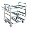 Stainless Steel 6 Bin Order Picker Trolley (OPR030)