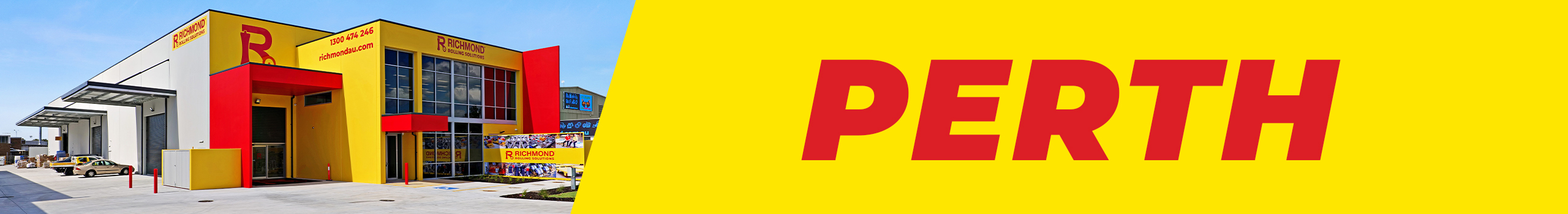 Richmond Welshpool Store Banner