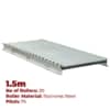 600mm Wide Stainless Steel Gravity Conveyor with Steel Rollers - 1.5m Long (CGR062)