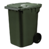 360L Capacity Green Wheelie Bin (WGR038)