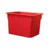 150L Red Tapered Rotationally Moulded Plastic Tub (RTR150R)