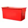 450L Red Tapered Rotationally Moulded Plastic Tub (RTR450R)