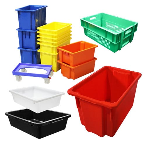 Plastic Crates Plastic Storage Crates for All Purposes