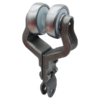 Overhead Conveyor Hanger Roller Assembly Dual Wheel (CHR001)