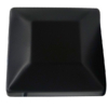 Square Black Steel Post Cap to Suit 125mm Square Posts (GTR319)