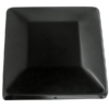 Square Black Steel Post Cap to Suit 150mm Square Posts (GTR321)
