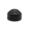 Round Black Steel Post Cap to Suit 27.5mm OD Posts (GTR323)