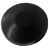 Round Black Steel Post Cap to suit 165mm OD Posts (GTR343)