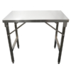 Folding Stainless Steel Table – Grade 201 | 1200 x 900 x 910mm (BEN010)