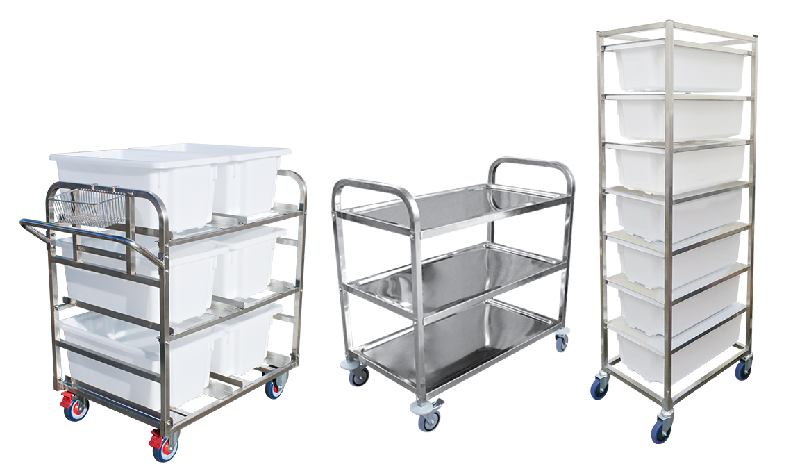 Stainless Steel Trolleys