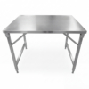 Folding Stainless Steel Table – Grade 201 | 1200 x 900 x 910mm (BEN010)