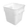 3.8L White Polypropylene Food Storage Container (FSC004WHITE)