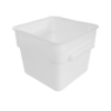 5.7L White Polypropylene Food Storage Container (FSC006WHITE)
