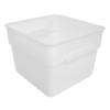 11.4L White Polypropylene Food Storage Container (FSC012WHITE)