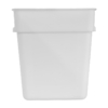 17.1L White Polypropylene Food Storage Container (FSC018WHITE)
