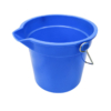 10L Blue Cleaning Bucket with Stainless Steel Handle (RCB001BLUE)