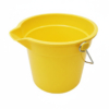10L Yellow Cleaning Bucket with Stainless Steel Handle (RCB001YELLOW)
