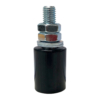 M12 Black Nylon Gate Guide Roller (GTR011B)