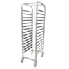 15 Tier Stainless Steel Trolley Suits 600 x 400 Trays (BKR6040)