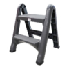 100kg Folding Plastic Step Ladder - 2 Step (FOL001)
