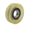 Polyurethane Coated Bearing, 50mm OD × 15mm ID × 15mm Wide (PUBB5015-15)
